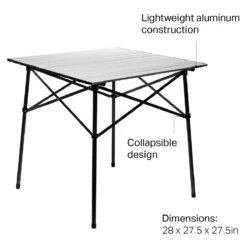 Stoic Dirtbag Square Table -Stoic ALU D5