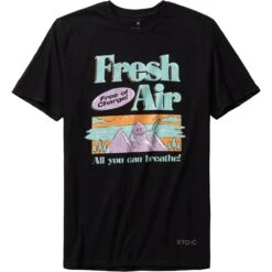 Stoic Fresh Air T-Shirt - Men's -Stoic BLA 1