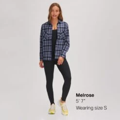 Stoic Daily Flannel - Women's -Stoic BLUPLA D8