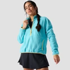 Stoic 1/4 Zip Micro Fleece Sweatshirt - Women's