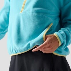 Stoic 1/4 Zip Micro Fleece Sweatshirt - Women's -Stoic BLUTOP D10