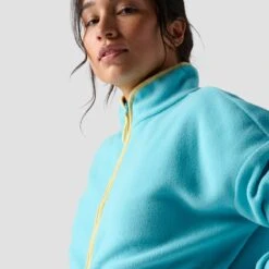 Stoic 1/4 Zip Micro Fleece Sweatshirt - Women's -Stoic BLUTOP D11