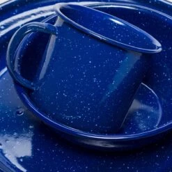 Stoic 4-Person Enamelware Set -Stoic BLU D5 1