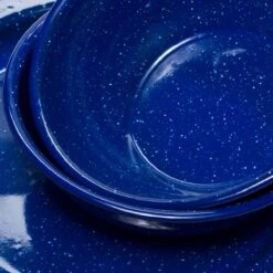 Stoic 4-Person Enamelware Set -Stoic BLU D6 1