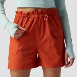 Stoic Ripstop Cargo Short - Women's 12 Stoic Ripstop Cargo Short - Women's -Stoic BRI D6