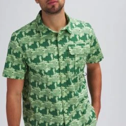 Stoic Button Up Shirt - Past Season - Men's -Stoic CAM D10