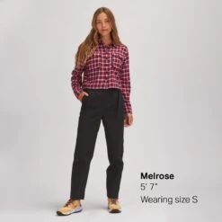 Stoic Daily Crop Flannel - Women's -Stoic CHEPLA D4