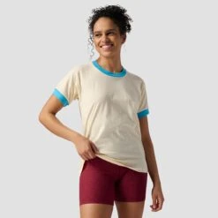 Stoic Ringer Short-Sleeve T-Shirt - Women's -Stoic CREOCEBLU