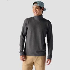 Stoic Wicking Waffle Long-Sleeve Turtleneck - Men's -Stoic DARHEAGRE 2