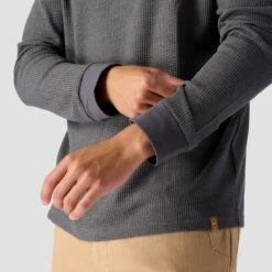 Stoic Wicking Waffle Long-Sleeve Turtleneck - Men's -Stoic DARHEAGRE D3 2