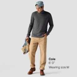 Stoic Wicking Waffle Long-Sleeve Turtleneck - Men's -Stoic DARHEAGRE D4 2