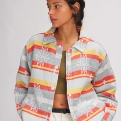 Stoic Printed Shacket - Women's 9 Stoic Printed Shacket - Women's -Stoic DESSUN D3