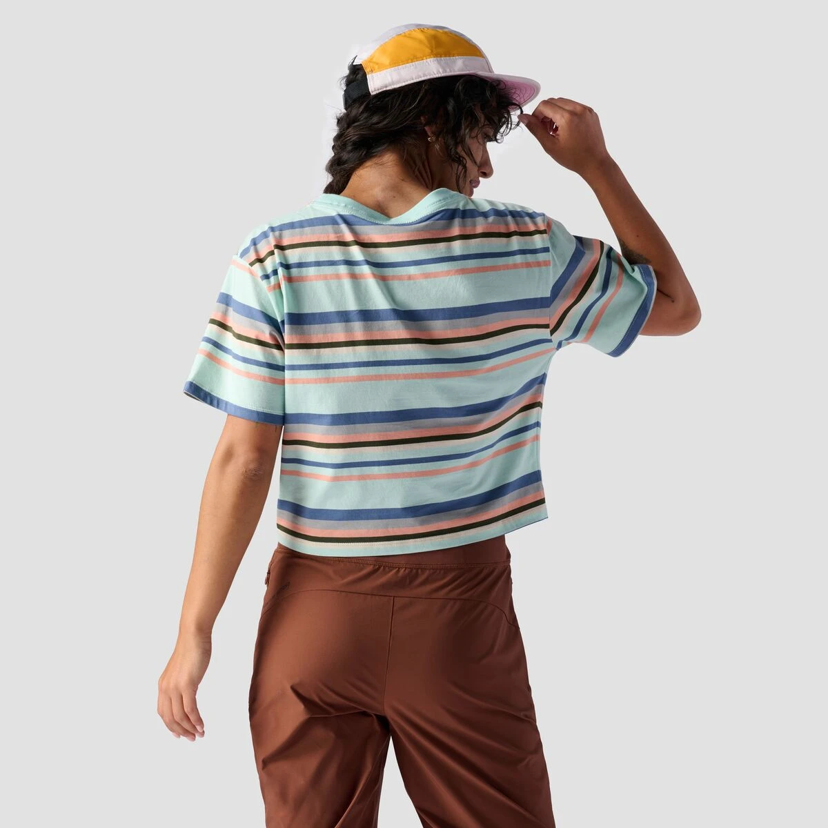 Stoic Short-Sleeve Striped All Activity T-Shirt - Women's 2 Stoic Short-Sleeve Striped All Activity T-Shirt - Women's - Image 2