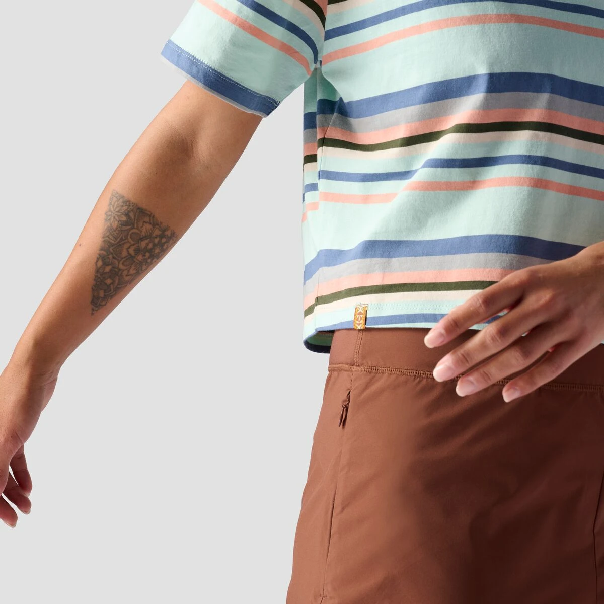 Stoic Short-Sleeve Striped All Activity T-Shirt - Women's 3 Stoic Short-Sleeve Striped All Activity T-Shirt - Women's - Image 3