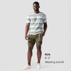 Stoic Short-Sleeve Striped T-Shirt - Men's 13 Stoic Short-Sleeve Striped T-Shirt - Men's -Stoic EGGBLUSTR D4 1