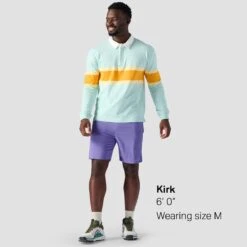 Stoic Long-Sleeve Rugby T-Shirt - Men's