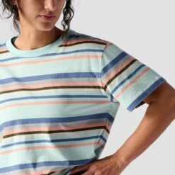 Stoic Short-Sleeve Striped All Activity T-Shirt - Women's 11 Stoic Short-Sleeve Striped All Activity T-Shirt - Women's -Stoic EGGBLUSTR D4