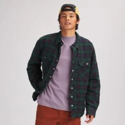 Stoic Plaid Shacket - Men's -Stoic EMEPLA 2