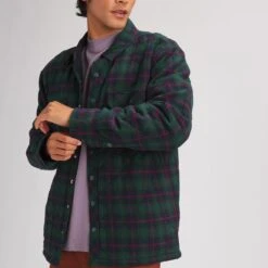 Stoic Plaid Shacket - Men's -Stoic EMEPLA D2