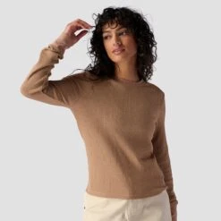 Stoic Wicking Waffle Long-Sleeve Crewneck - Women's -Stoic GOLBRO