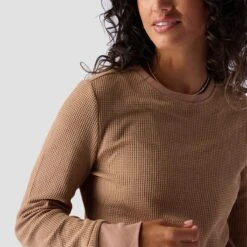 Stoic Wicking Waffle Long-Sleeve Crewneck - Women's -Stoic GOLBRO D2