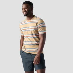 Stoic Short-Sleeve Striped T-Shirt - Men's 11 Stoic Short-Sleeve Striped T-Shirt - Men's -Stoic KELSTR 1