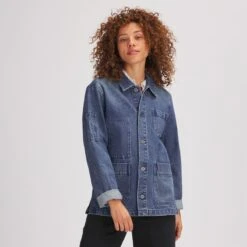 Stoic Denim Chore Coat - Women's -Stoic LIGINDWAS