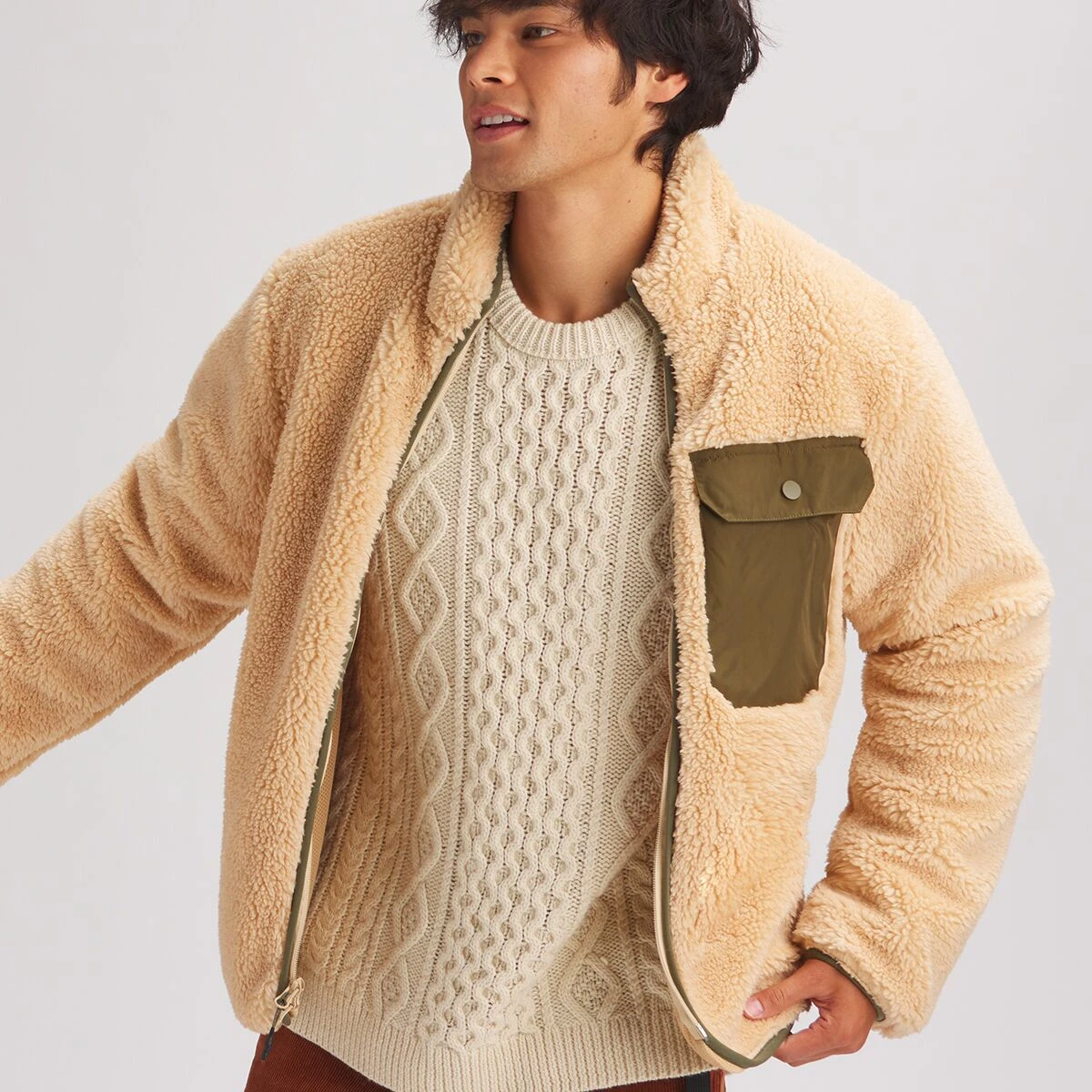 Stoic Sherpa Bomber - Men's 6 Stoic Sherpa Bomber - Men's - Image 6