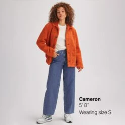 Stoic MTN Sherpa Corduroy Chore Coat - Women's -Stoic RUS D4 1