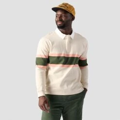 Stoic Long-Sleeve Rugby T-Shirt - Men's -Stoic SANSTR