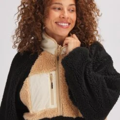 Stoic MTN 1/2-Zip High Pile Fleece Pullover - Women's -Stoic STLIEGPE D2