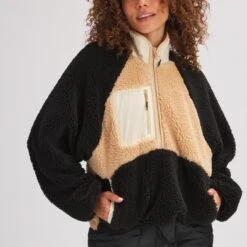 Stoic MTN 1/2-Zip High Pile Fleece Pullover - Women's -Stoic STLIEGPE D3