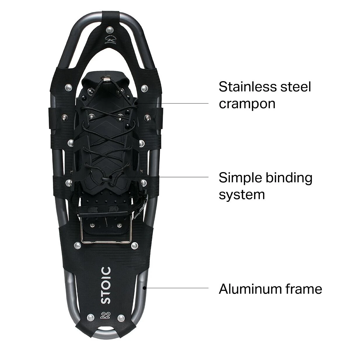 Stoic 22in Snowshoes 1 Stoic 22in Snowshoes