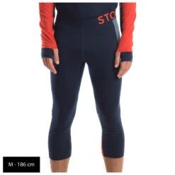 Stoic - MerinoMesh150 BensjonSt. II 3/4 Pants - Merino Base Layer -Stoic stoic merinomesh150 bensjonst ii 3 4 pants merino base layer detail 10