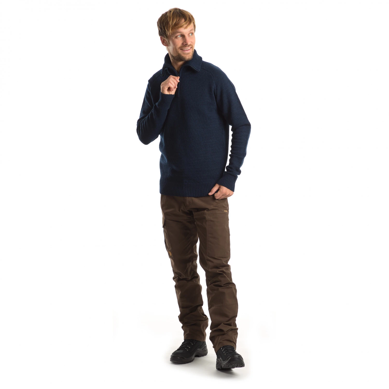 Stoic - MMXX.Nauta Wool Long Zip Sweater - Wool Jumper 6 Stoic - MMXX.Nauta Wool Long Zip Sweater - Wool Jumper - Image 6