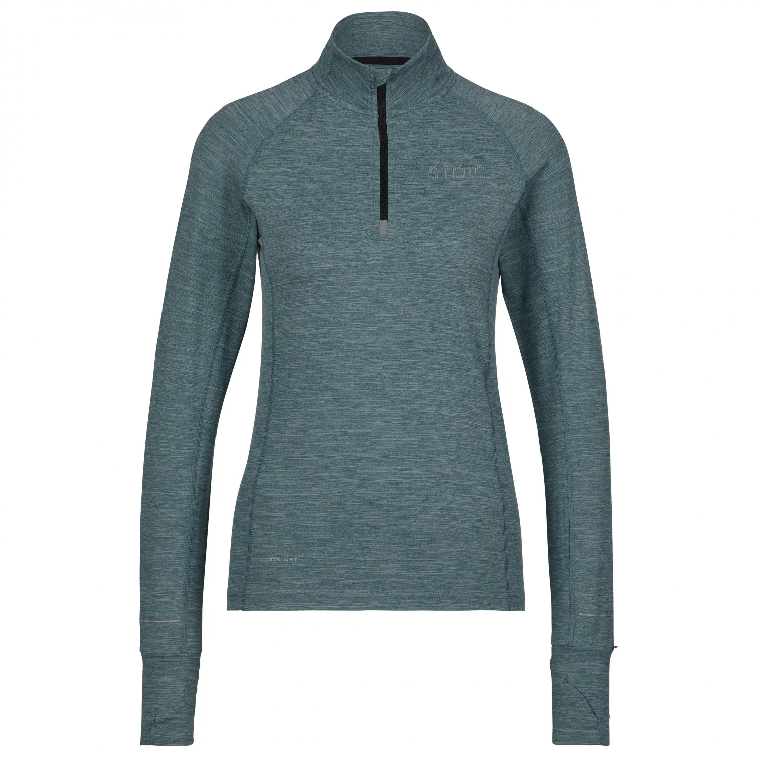 Stoic - Women's HelsingborgSt. Performance L/S With Zip - Running Shirt 1 Stoic - Women's HelsingborgSt. Performance L/S With Zip - Running Shirt