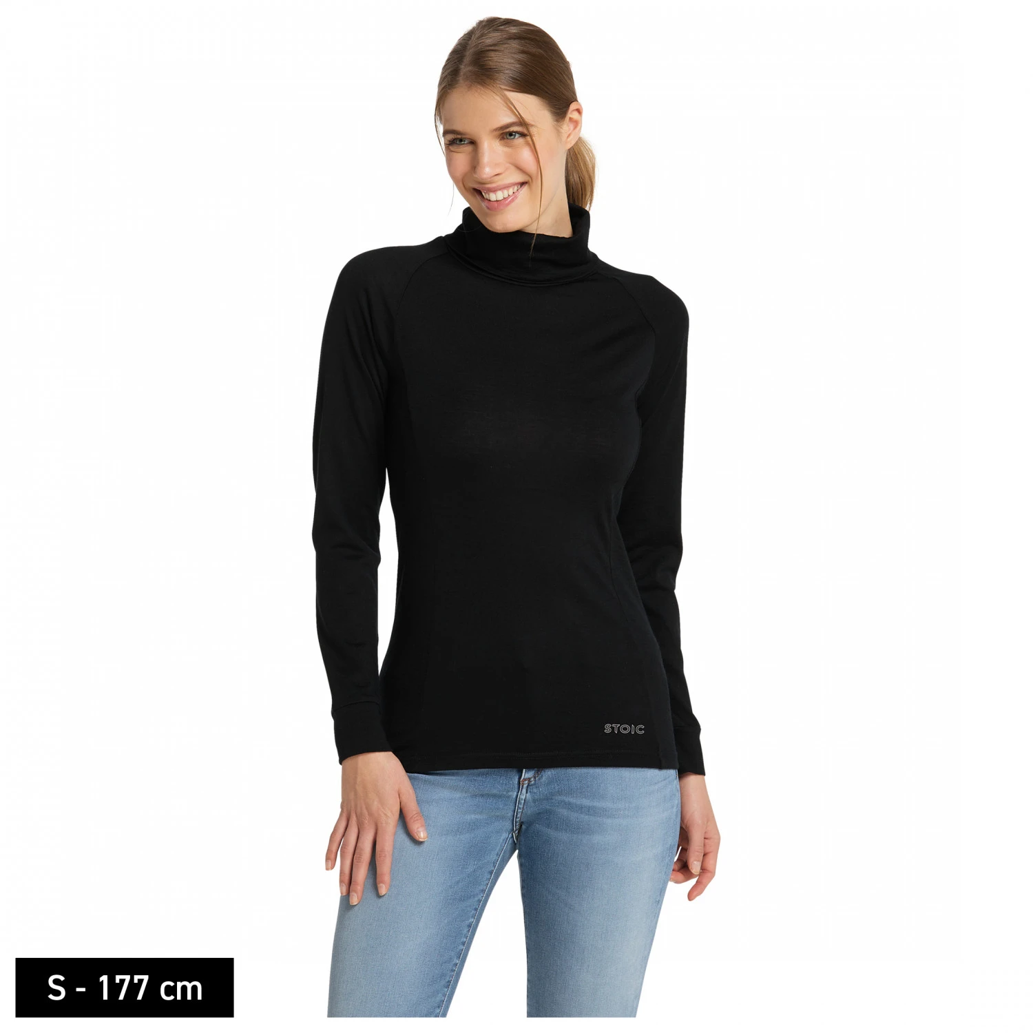 Stoic - Women's Merino180 BjoernenSt. Turtle Neck - Merino Base Layer 3 Stoic - Women's Merino180 BjoernenSt. Turtle Neck - Merino Base Layer - Image 3