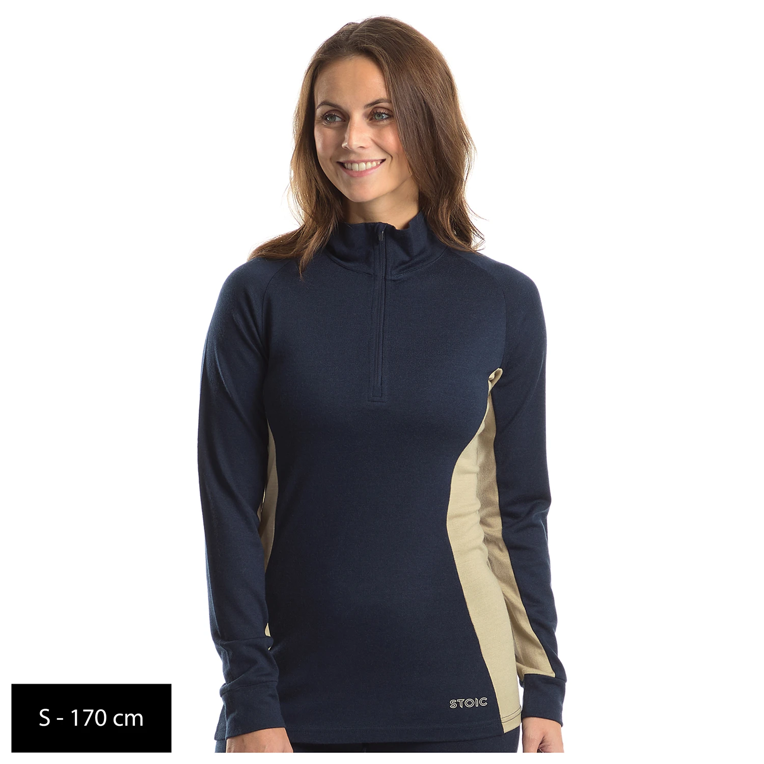 Stoic - Women's Merino240 BjoernenSt. Half Zip - Merino Base Layer 5 Stoic - Women's Merino240 BjoernenSt. Half Zip - Merino Base Layer - Image 5