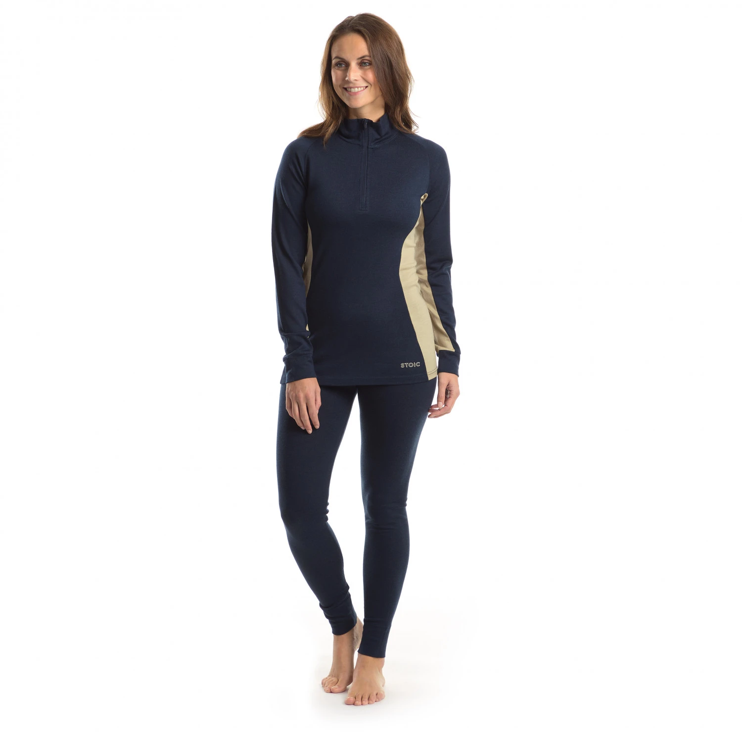 Stoic - Women's Merino240 BjoernenSt. Half Zip - Merino Base Layer 4 Stoic - Women's Merino240 BjoernenSt. Half Zip - Merino Base Layer - Image 4