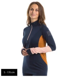 Stoic - Women's MerinoMesh150 BensjonSt. II L/S Half Zip - Merino Base Layer 10 Stoic - Women's MerinoMesh150 BensjonSt. II L/S Half Zip - Merino Base Layer -Stoic stoic womens merinomesh150 bensjonst ii l s half zip merino base layer detail 10