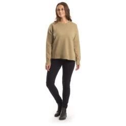 Stoic - Women's MMXX.Nauta Wool Loose Sweater - Wool Jumper -Stoic stoic womens mmxxnauta wool loose sweater wool jumper detail 9