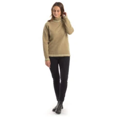 Stoic - Women's MMXX.Nauta Wool Turtle Neck Sweater - Wool Jumper -Stoic stoic womens mmxxnauta wool turtle neck sweater wool jumper detail 9